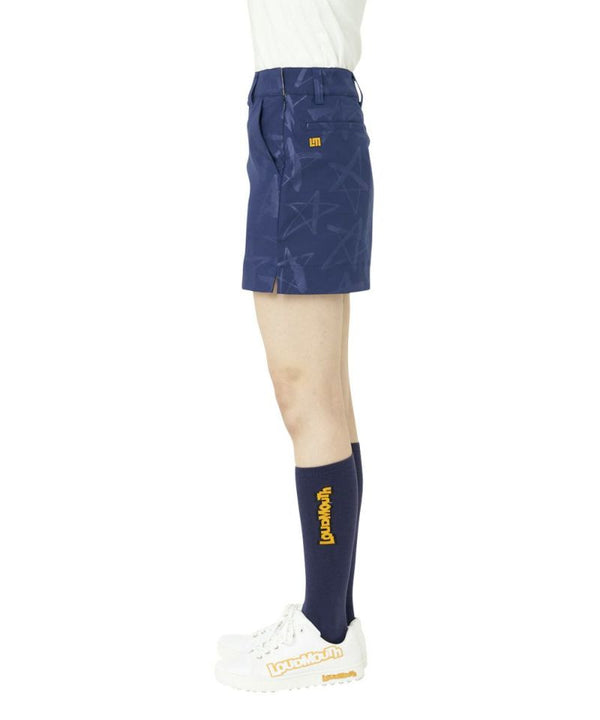 LOUDMOUTH ( ラウドマウス ) レディース スター柄 エンボスインナー付きスカート  771351