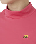 LOUDMOUTH ( ラウドマウス ) レディース モックネック半袖シャツ 吸汗速乾 UV 762650