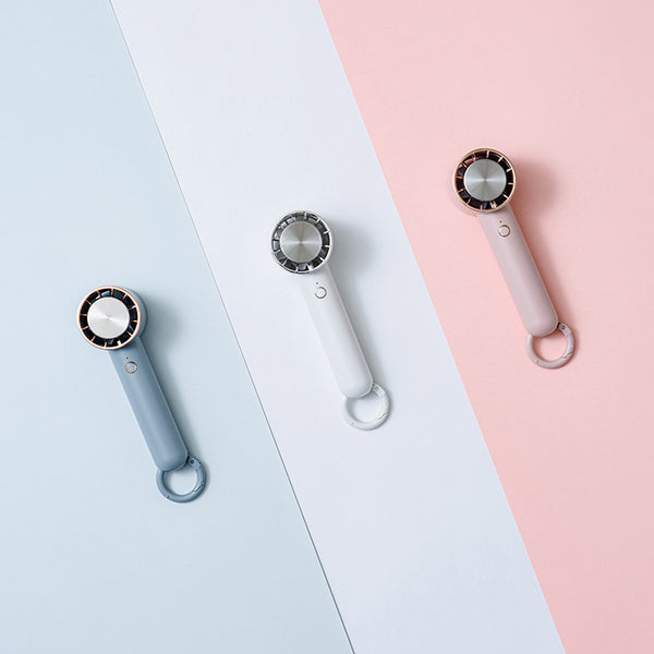 Life on Products ( ライフオンプロダクツ ) ペルチェ冷却機能ハンディファン カラビナ付 LCAF004 | 冷却プレート | 熱中症対策 | 暑さ対策 | アウトドア | レジャー | 祭り | キャンプ | フェス | ハンディファン | 持ち運び | シンプル | 可愛い