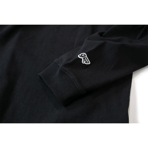 GRIP SWANY ( グリップスワニー ) 【 GSC-87 】 GS LOGO L/S TEE Tシャツ | 長袖 | 長袖シャツ | アウトドア | キャンプ | プリント | プリントT | 秋服 | 冬服 | 綿100%