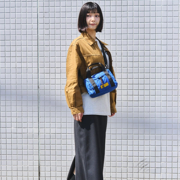 KiU ( キウ ) スクエアパデッドミニボストンバッグ | バッグ | ボストンバッグ | K476 | 小さめ | ショルダーバッグ | シンプル | 撥水 | 可愛い | アウトドア | キャンプ | レジャー | お出かけ | お散歩 | コンパクト | ハンドバッグ | きう