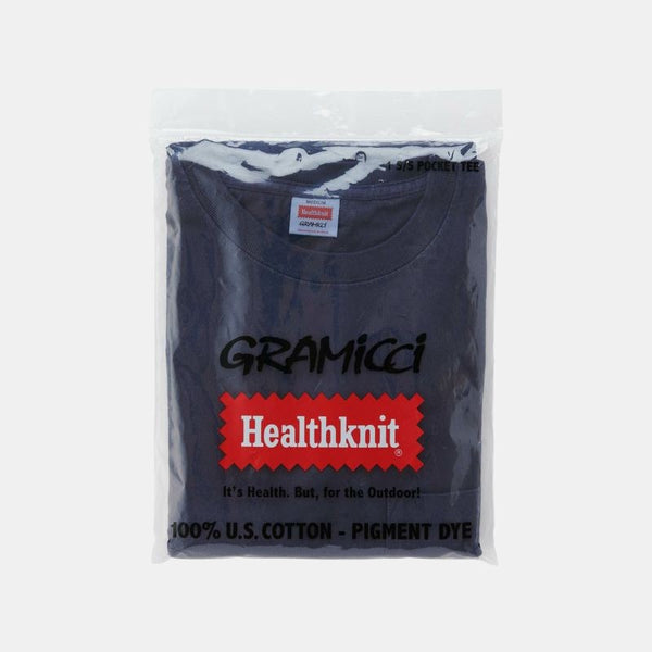 GRAMICCI ( グラミチ ) Healthknit S/S POCKET TEE ヘルスニットS/SポケットTシャツ | シャツ | 半袖 | 夏服 | 綿100% | 胸ポケット | GUT5-S3016 | ビンテージ感 | シンプル