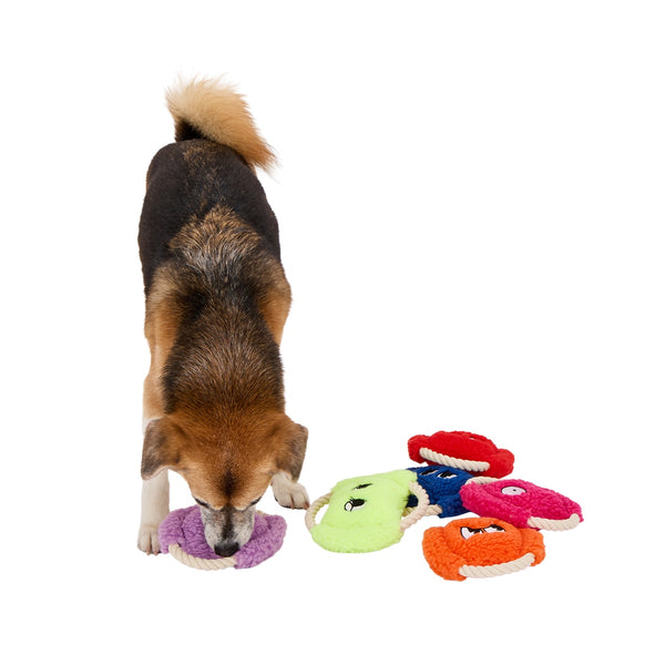 MANDARINE BROTHERS ( マンダリンブラザーズ ) ROPE DISC TOY | ロープ | おもちゃ | 玩具 | イヌ | 犬 | ペット | ペット用おもちゃ | 可愛い | カラフル | 室内 | 屋外 | まんだりんぶらざーず