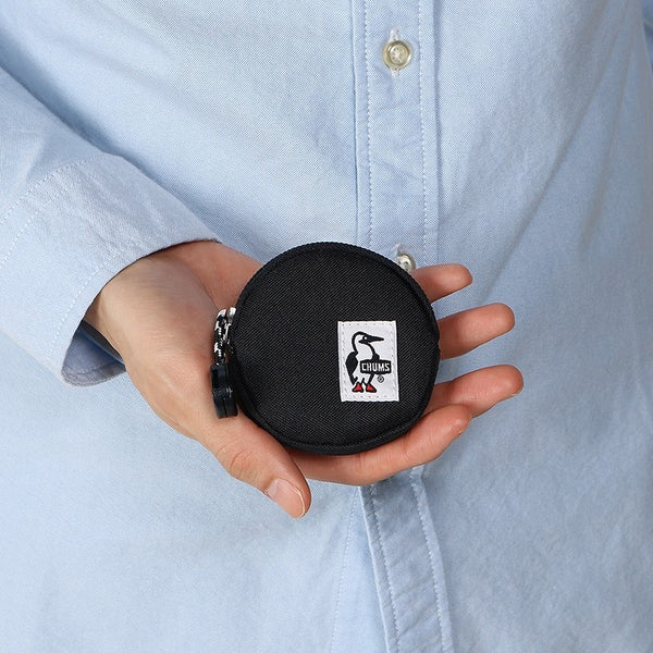 CHUMS ( チャムス ) リサイクルラウンドコインケース | コインケース | 財布 | ミニ | 丸型 | コンパクト | キーケース | 汎用 | 小物入れ | CH60-3573 | アウトドア | キャンプ | レジャー | 旅行