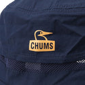 CHUMS ( チャムス ) サンシェードハット | 帽子 | ハット | シンプル | ロゴ | CH05-1418 | ちゃむす | 日よけ | 撥水 | ユニセックス | アウトドア | レジャー | お出かけ | 首まで | コードロック | サイズ調整