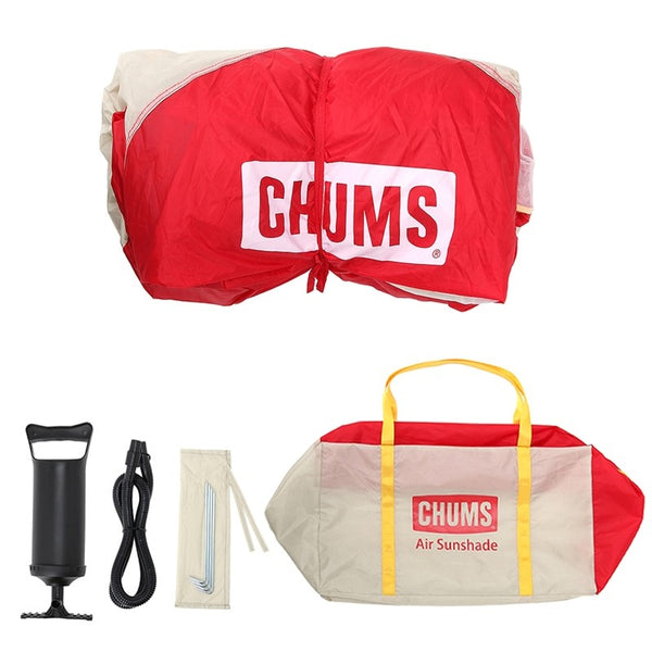 CHUMS ( チャムス ) ブービーエアーサンシェード | テント | タープ | サンシェード | お花見 | キャンプ | デイキャンプ | 海 | レジャー | アウトドア | CH62-2157 | 2~3人用 | 簡単 | 設営 | ちゃむす