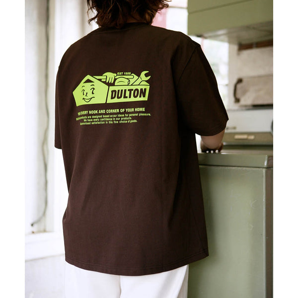 DULTON ( ダルトン ) DULTON T-SHIRT TOOL BOX | シャツ | 半袖シャツ | Tシャツ | 半袖Tシャツ | コットン100% | 7.7オンス | 普段着 | 作業着 | 夏服 | シンプル | バックプリント | T24-0866