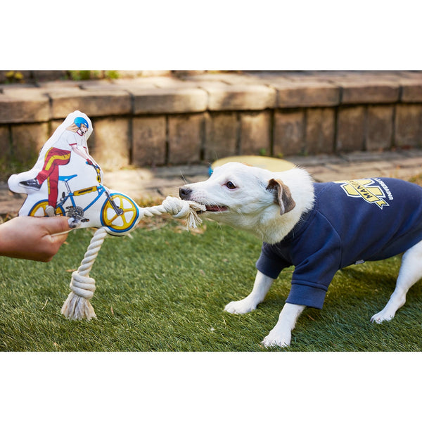 MANDARINE BROTHERS ( マンダリンブラザーズ ) SUPER CRAZY ROPE TOY | おもちゃ | イヌ | 犬 | ストレス発散 | 室内 | 屋外 | 愛犬 | ロープ | まんだりんぶらざーず