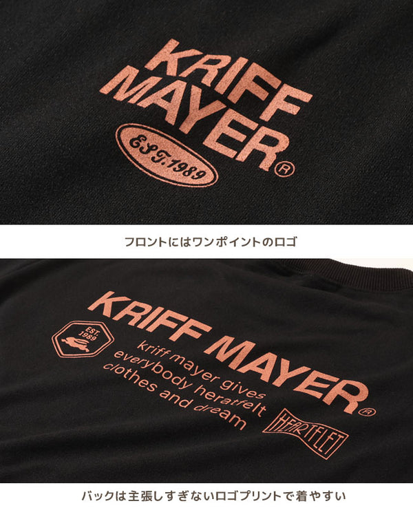 KRIFF MAYER(クリフメイヤー)もちのびクルーネック LADYS (2317817L)