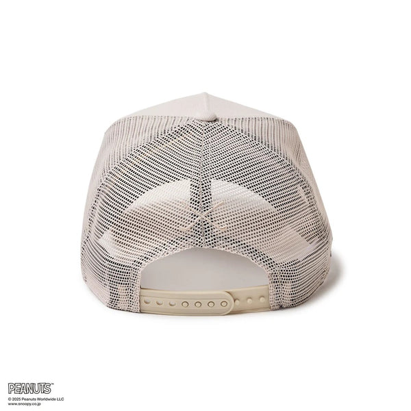 NEW ERA ( ニューエラ ) 9FORTY A-Frame トラッカー PEANUTS ピーナッツ アーチロゴ ゴルフ | 帽子 | キャップ | ユニセックス | サイズ調整 | キャップ | 日よけ | スヌーピー | スナップバック | メッシュ | ポリエステル | にゅーえら | 14432173 | 14432172