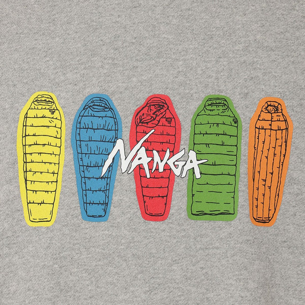 【 SALE 】NANGA ( ナンガ ) ECO HYBRID SWEATSHIRT ( SB PT ) エコハイブリッド スウェットシャツ スリーピングバッグプリント | スウェットシャツ | シャツ | 長袖シャツ | 裏毛 | 長袖 | トップス | ウェア | アパレル