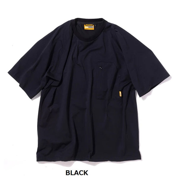 【 SALE 】GRIP SWANY ( グリップスワニ- ) 【 GSMCT0005 】 GS AIRFLOW TEE | シャツ | 半袖シャツ | 半袖 | アウトドア | キャンプ | シンプル | Tシャツ | 速乾 | 伸縮 | ドローコード | ポケット | ぐりっぷすわにー | 夏服