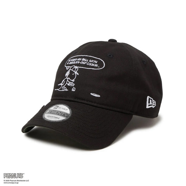 NEW ERA ( ニューエラ ) 9TWENTY On Par PEANUTS ピーナッツ クッキー ゴルフ | 帽子 | キャップ | スヌーピー | ユニセックス | コットン | 日よけ | シンプル | 刺繍 | にゅーえら | 14432183 | 14432182