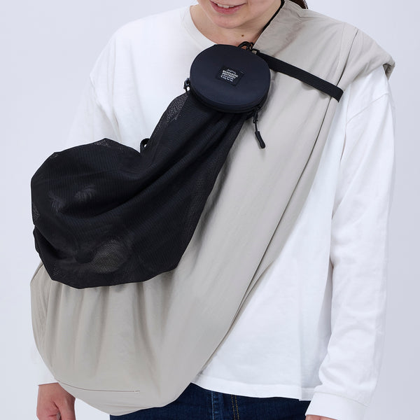 MANDARINE BROTHERS ( マンダリンブラザーズ ) MESH COVER | スリング | メッシュ | カバー | イヌ | 犬 | 猫 | ネコ | 移動 | 目隠しカバー | コンパクト | お散歩 | お出かけ | まんだりんぶらざーず
