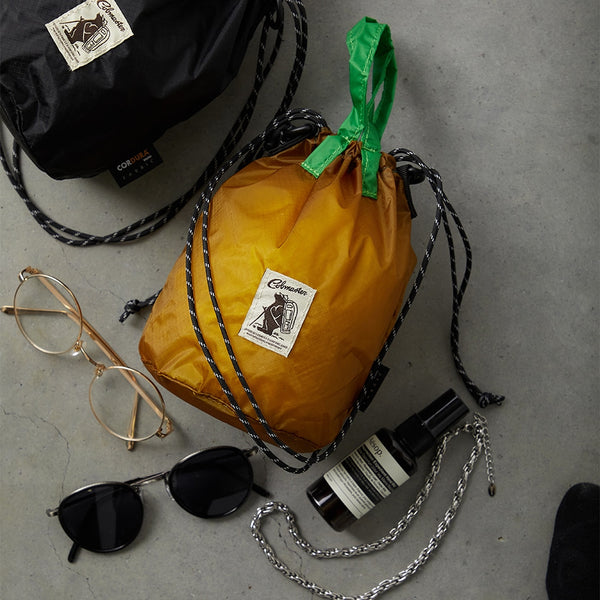COBMASTER ( コブマスター ) COB CORDURA RIP KINCHAKU POUCH M | ポーチ | ユニセックス | アウトドア | ショルダーバッグ | バッグ | ナイロン | 18422600 | バイカラー | 軽量 | 巾着 | 軽い | こぶますたー