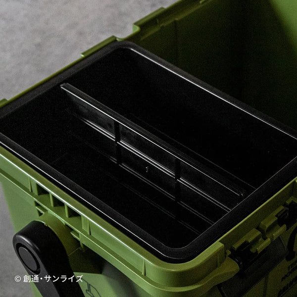 機動戦士ガンダム ツールボックス17L ジオン公国軍モデル | G-102 | シャア専用モデル | G-101 | タフ | 頑丈 | ハードボックス | フタ | 取り外し | 両側開閉 | スタッキング | 車 | 収納 | 収納ボックス