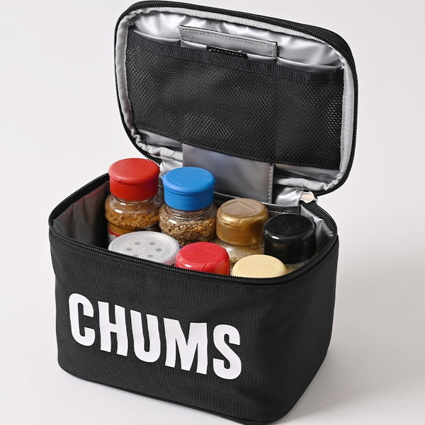 CHUMS ( チャムス ) リサイクルチャムスビール & スパイスボックス | 保冷バッグ | 収納ケース | スパイス入れ | 保冷バッグ | 小さめ | 収納ケース | 保冷 | ロゴ | 持ち運び | キャンプ | レジャー | BBQ | CH60-3827 | ちゃむす