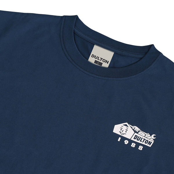 DULTON ( ダルトン ) DULTON T-SHIRT TOOL BOX | シャツ | 半袖シャツ | Tシャツ | 半袖Tシャツ | コットン100% | 7.7オンス | 普段着 | 作業着 | 夏服 | シンプル | バックプリント | T24-0866