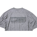 【 SALE 】GRIP SWANY ( グリップスワニー ) 【 GSMCT0014 】 BOX LOGO DRY S/S TEE | シャツ | Tシャツ | 半袖 | 半袖Tシャツ | 半袖シャツ | シンプル | UVカット | 速乾 | バックプリント | ランニング | キャンプ | ジム | 使いやすい | アウトドア | レジャー | ぐりっぷすわにー