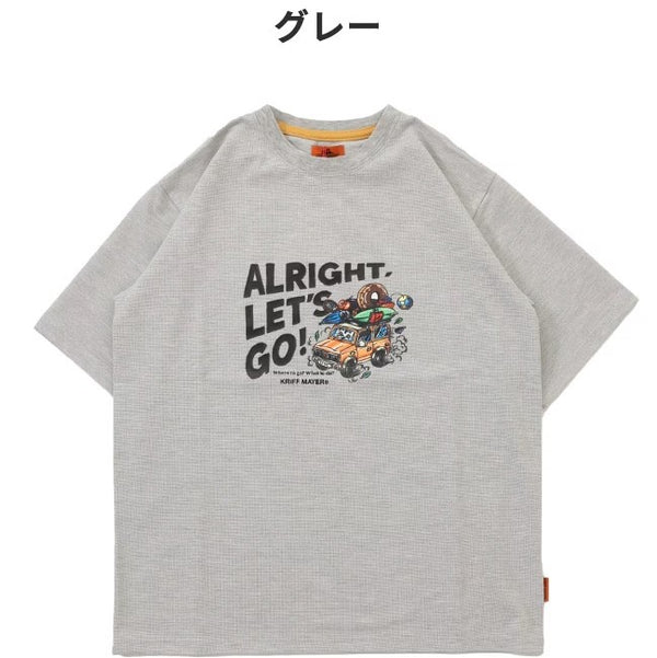 KRIFF MAYER ( クリフメイヤー ) BUG PROOFプリントT ( 車 ) MENS | メンズ | 2445108 | トップス | ウェア | Tシャツ | シャツ | 半袖 | 半袖シャツ | 夏服 | 防蚊加工 | 通気性 | BBQ | アウトドア | レジャー | キャンプ | 川遊び | くりふめいやー