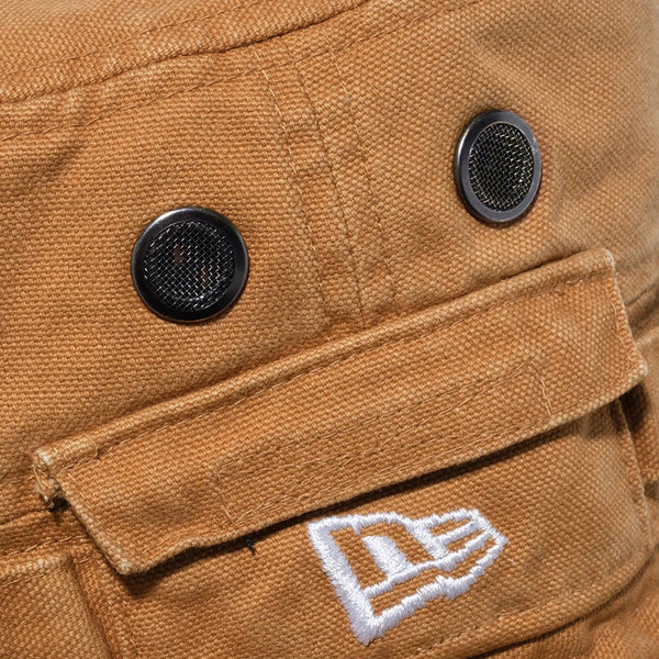 NEW ERA ( ニューエラ ) アドベンチャー ベーシック ダックコットン | 帽子 | アドベンチャーハット | ハット | 日よけ | アウトドア | レジャー | キャンプ | ウォッシュ加工 | あご紐 | 取り外し可能 | コットン | シンプル