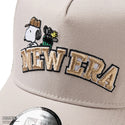NEW ERA ( ニューエラ ) 9FORTY A-Frame トラッカー PEANUTS ピーナッツ アーチロゴ ゴルフ | 帽子 | キャップ | ユニセックス | サイズ調整 | キャップ | 日よけ | スヌーピー | スナップバック | メッシュ | ポリエステル | にゅーえら | 14432173 | 14432172