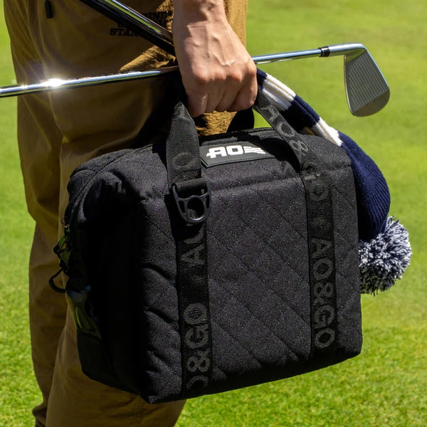 AO Coolers ( エーオークーラーズ ) 9パック キルティングキャンバス ソフトクーラー | クーラー | クーラーバッグ | お弁当 | ピクニック | キャンプ | 保冷 | 保冷バッグ | アウトドア | レジャー | 行楽 | ゴルフ