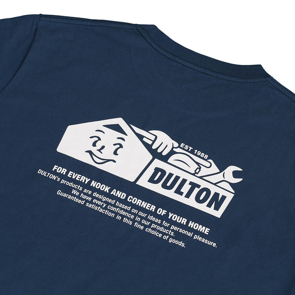 DULTON ( ダルトン ) DULTON T-SHIRT TOOL BOX | シャツ | 半袖シャツ | Tシャツ | 半袖Tシャツ | コットン100% | 7.7オンス | 普段着 | 作業着 | 夏服 | シンプル | バックプリント | T24-0866