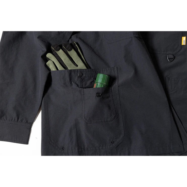 【 SALE 】GRIP SWANY ( グリップスワニー ) 【 GSMSH0016 】 GEAR POCKET SHIRT | シャツ | 長袖シャツ | アウトドア | レジャー | キャンプ | コットン | ナイロン | 綿 | ポケット | 大容量 | ぐりっぷすわにー