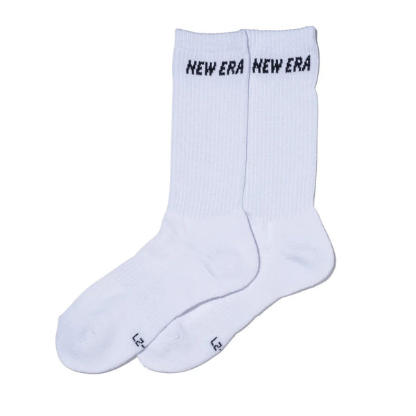 NEW ERA ( ニューエラ ) ソックス クルー 3ペア | 靴下 | 3足 | セット | 通勤 | 通学 | 毎日 | シンプル | ホワイト | ライン | 使いやすい | サイズ豊富 | アウトドア | キャンプ | レジャー | ネイビー | ブラック