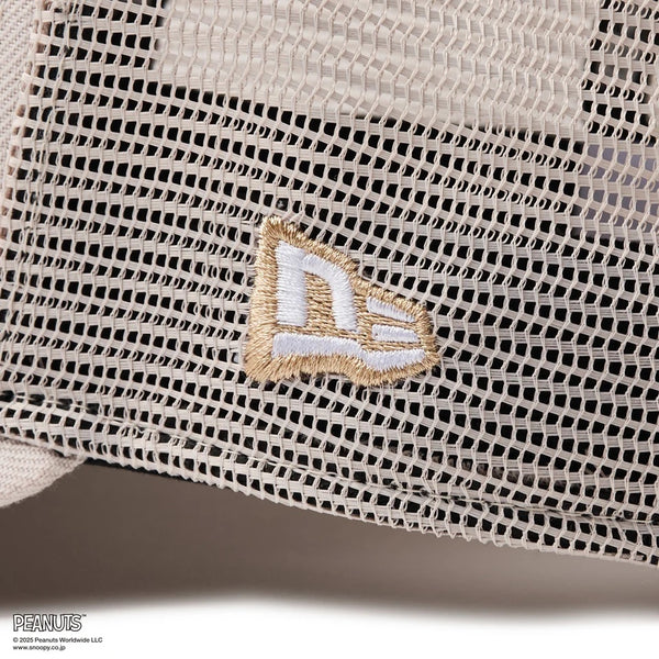 NEW ERA ( ニューエラ ) 9FORTY A-Frame トラッカー PEANUTS ピーナッツ アーチロゴ ゴルフ | 帽子 | キャップ | ユニセックス | サイズ調整 | キャップ | 日よけ | スヌーピー | スナップバック | メッシュ | ポリエステル | にゅーえら | 14432173 | 14432172