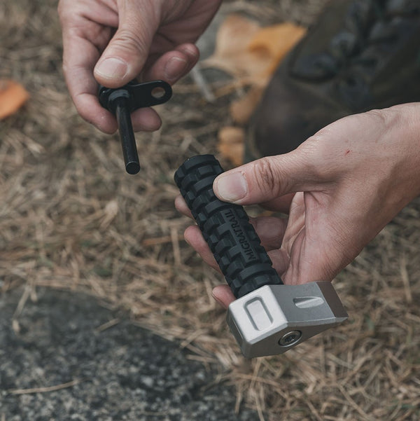 MIGRATRAIL ( ミグラトレイル ) Variant Kusabi バリアントクサビ | くさび | クサビ | 薪割り専用クサビ | アウトドア | キャンプ | 薪割り | 持ちやすい | 握りやすい | コンパクト | 軽量 | みぐらとれいる | F3783 | F3782