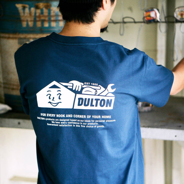 DULTON ( ダルトン ) DULTON T-SHIRT TOOL BOX | シャツ | 半袖シャツ | Tシャツ | 半袖Tシャツ | コットン100% | 7.7オンス | 普段着 | 作業着 | 夏服 | シンプル | バックプリント | T24-0866