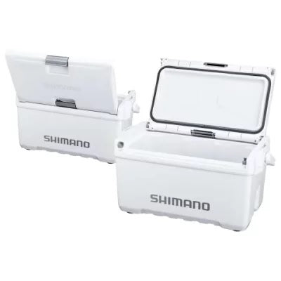 SHIMANO ( シマノ ) ユニフリーズ 20L | CF | クーラー | クーラーボックス | 保冷 | キャンプ | 釣り | アウトドア | レジャー | 水抜き | 内寸45cm | 定番 |  ロゴ | シンプル | 座れる | 両面開き | ハードクーラー | ND-520Y