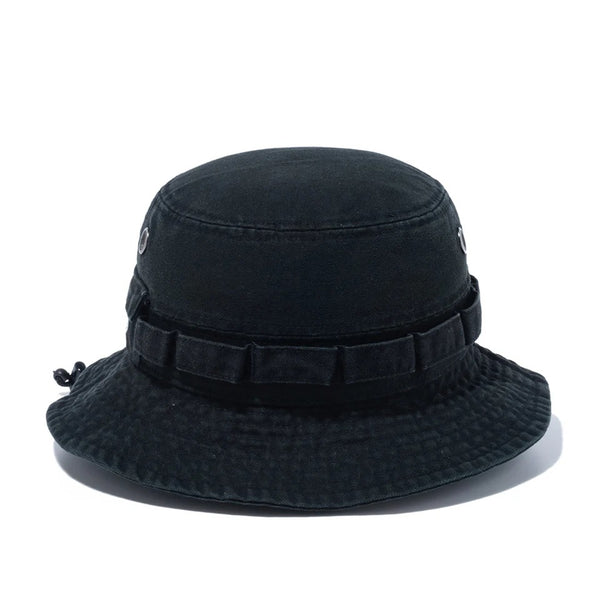 NEW ERA ( ニューエラ ) アドベンチャー ベーシック ダックコットン | 帽子 | アドベンチャーハット | ハット | 日よけ | アウトドア | レジャー | キャンプ | ウォッシュ加工 | あご紐 | 取り外し可能 | コットン | シンプル