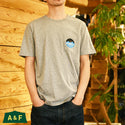 KAVU(カブー) マウンテンロゴTee グレー 198204220
