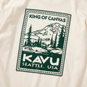 KAVU(カブー)スタンプ Tシャツ ナチュラル/フォレスト 198218510