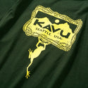 KAVU(カブー)フロッグ Tシャツ   フォレスト 198218600