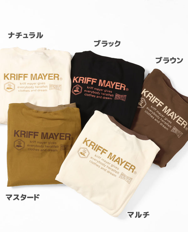 KRIFF MAYER(クリフメイヤー)もちのびクルーネック LADYS (2317817L)