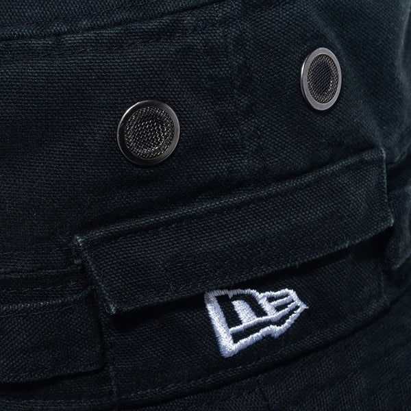 NEW ERA ( ニューエラ ) アドベンチャー ベーシック ダックコットン | 帽子 | アドベンチャーハット | ハット | 日よけ | アウトドア | レジャー | キャンプ | ウォッシュ加工 | あご紐 | 取り外し可能 | コットン | シンプル