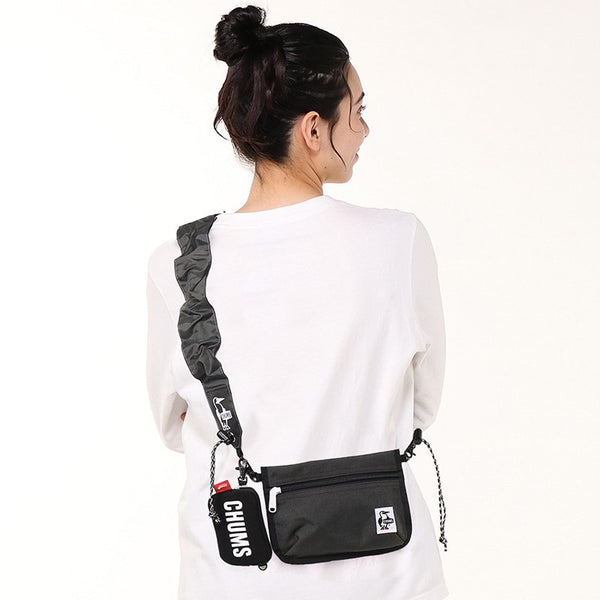 CHUMS ( チャムス ) ウエアラブルスリングショルダーバッグスウェットナイロン | ショルダーバッグ | バッグ | CH60-3880 | 2way | カジュアル | 撥水 | ポーチ | 小物 | お財布 | 収納 | 携帯 | お出かけ