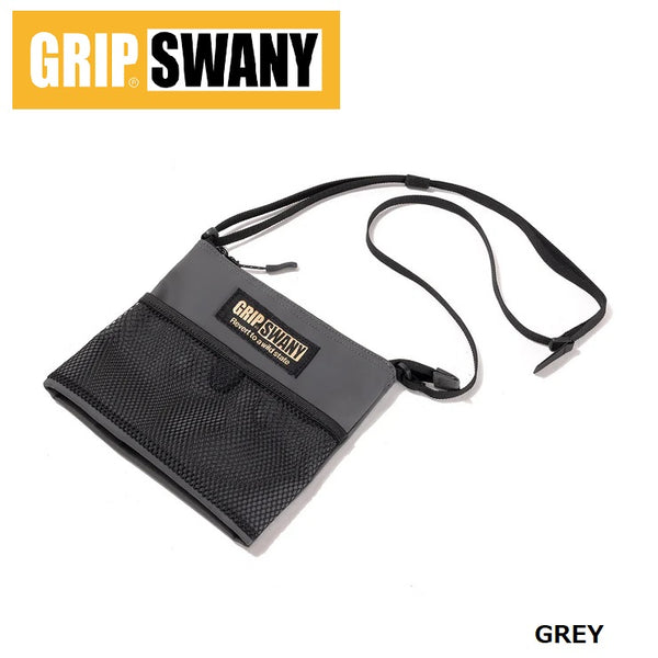 GRIP SWANY ( グリップスワニー ) 【 GSMB0036 】 GS SACOCHE | サコッシュ | アウトドア | レジャー | キャンプ | PUシート | ポリエステル | マチ | ハイキング | お出かけ | 散歩 | 便利 | ぐりっぷすわにー