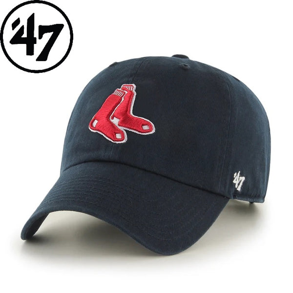 ’47 ( フォーティーセブン ) ’47 クリーンナップ ボストン ・ レッドソックス ネイビー | 帽子 | キャップ | 日よけ | ユニセックス | ウォッシュド加工 | アジャスタブルキャップ | サイズ調整 | 14751237
