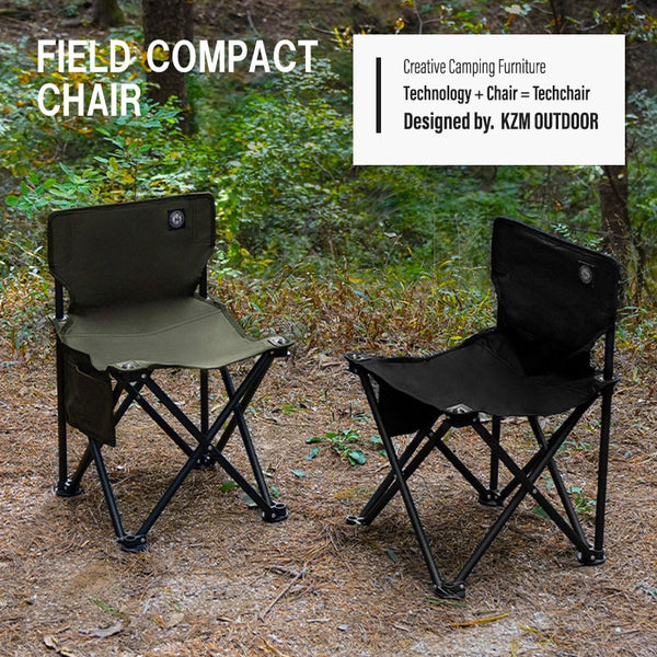 KZM OUTDOOR( カズミ アウトドア )フィールドコンパクトチェア 椅子 キャンプチェア 折りたたみ 折り畳み コンパクト キャンプグッズ ソロキャンプ K23T1C08