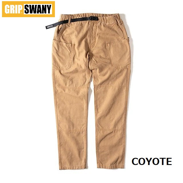 グリップスワニー GRIP SWANY 難燃　フィールドパンツ　コヨーテ　L GRIP SWANY ( グリップスワニー ) 【 GSP-76V 】 CAMP WORK PANTS