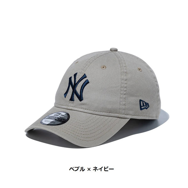NEW ERA ( ニューエラ ) 9TWENTY ニューヨーク ・ ヤンキース ウォッシュドコットン 帽子 | キャップ | 日よけ | アウトドア | レジャー | クロスストラップ | ユニセックス | 定番 | にゅーえら