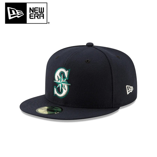 NEW ERA ( ニューエラ ) 59FIFTY MLBオンフィールド シアトル ・ マリナーズ ゲーム | 帽子 | キャップ | ユニセックス | 日よけ | シンプル | アウトドア | レジャー | キャンプ | 14524849 | にゅーえら | 速乾 | 定番