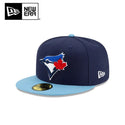NEW ERA ( ニューエラ ) 59FIFTY MLBオンフィールド トロント ・ ブルージェイズ オルタネイト4 | 帽子 | キャップ | 日よけ | ポリエステル | アウトドア | レジャー | キャンプ | お出かけ | トゥルーフィッテド仕様 | 吸水 | 速乾 | 定番 | にゅーえら | 14524839