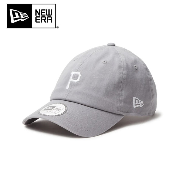 NEW ERA ( ニューエラ ) カジュアルクラシック MLB Casual Classic ピッツバーグ ・ パイレーツ ミッドロゴ グレー | 帽子 | キャップ | 日よけ | ユニセックス | イージースナップ | サイズ調整 | 14388452 | にゅーえら