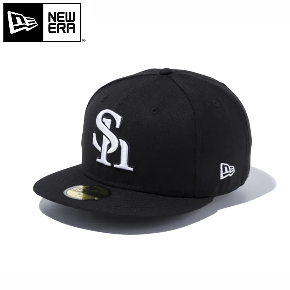 ソフトバンクホークス キャップNew Era 59FIFTY NEW ERA ( ニューエラ ) 59FIFTY 福岡ソフトバンクホークス ブラック